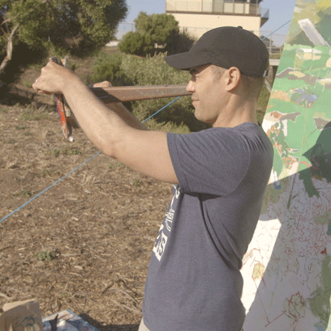 Emeritus art instructor Adam Harrison.