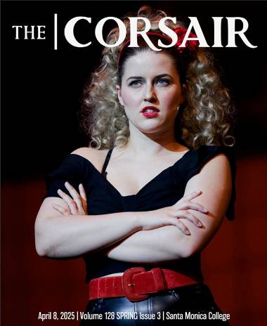 A cover from The Corsair, Santa Monica College’s student-run media outlet, which won Best Newspaper/News Magazine from the Associated Collegiate Press (ACP). The ACP honored The Corsair with its Pacemaker Award, one of just five student newspaper winners in California, along with UCLA, Cal Poly San Luis Obispo, Los Positas College and Southwestern College. Photo courtesy of The Corsair.