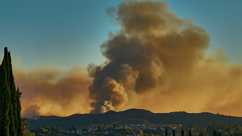 The Palisades Fire ignites