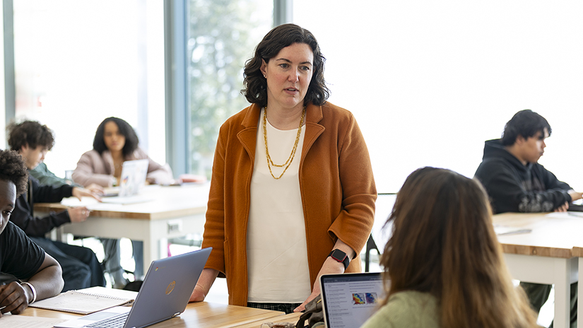 Talking with students