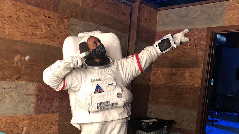 Naomi aiming for the stars