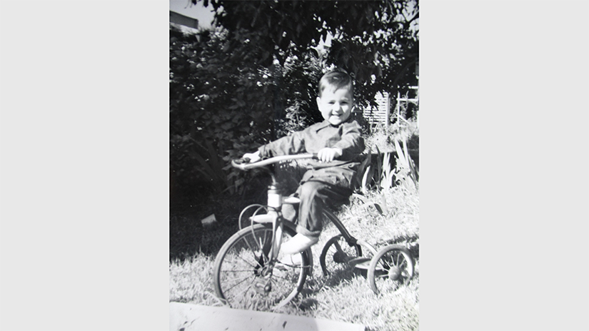 Freddie's first trike