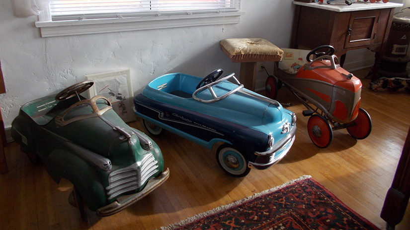 Pedal cars collection