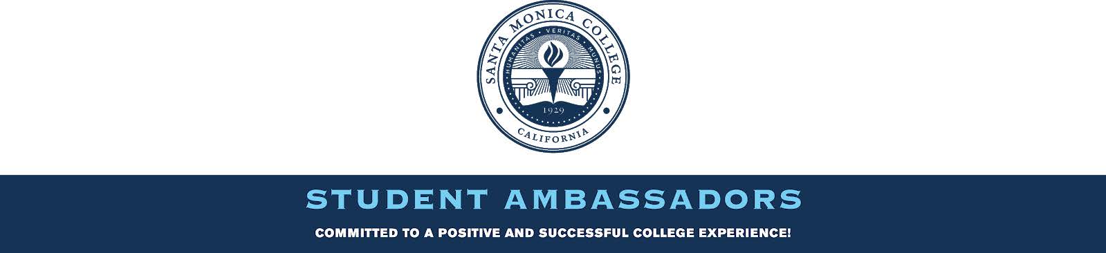 Student Ambassador Banner Student Ambassador Banner