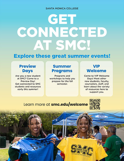 Get Connected at SMC - Preview Days Flier